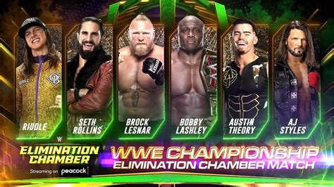 wwe elimination chamber 2022 match card|elimination chamber 2022 match card.